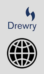 Drewry and the World Bank Logos